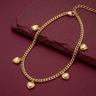 Gold Anklets