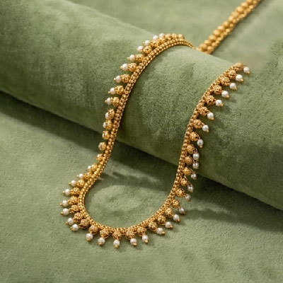Gold Anklets